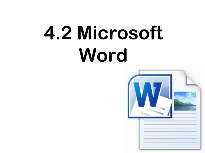 4 2 microsoft word