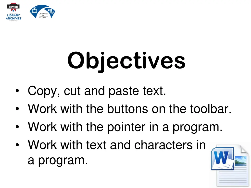 objectives 1