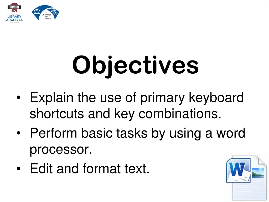 objectives 2