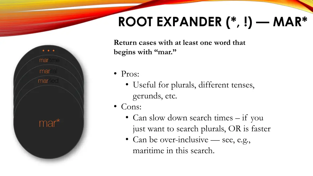 root expander mar