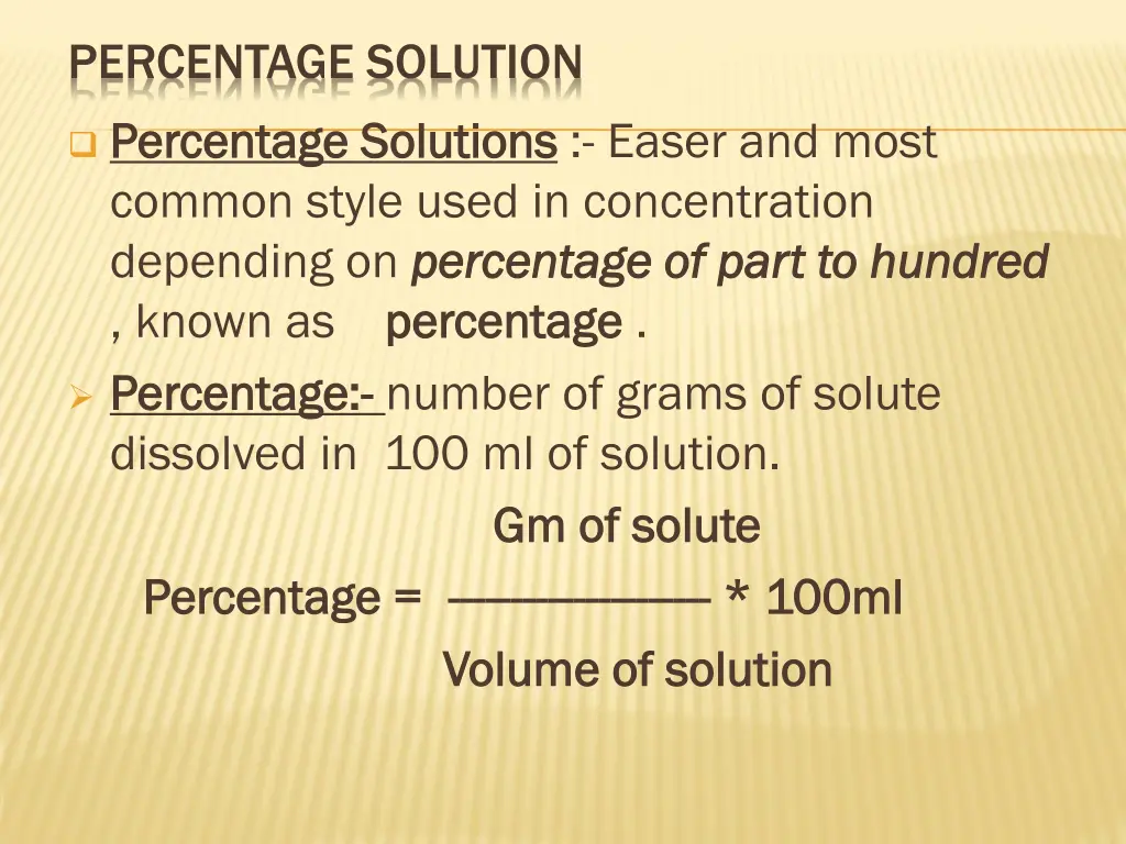 percentage solution percentage solutions easer