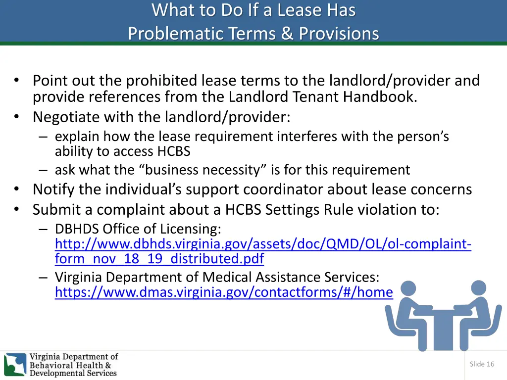 what to do if a lease has problematic terms