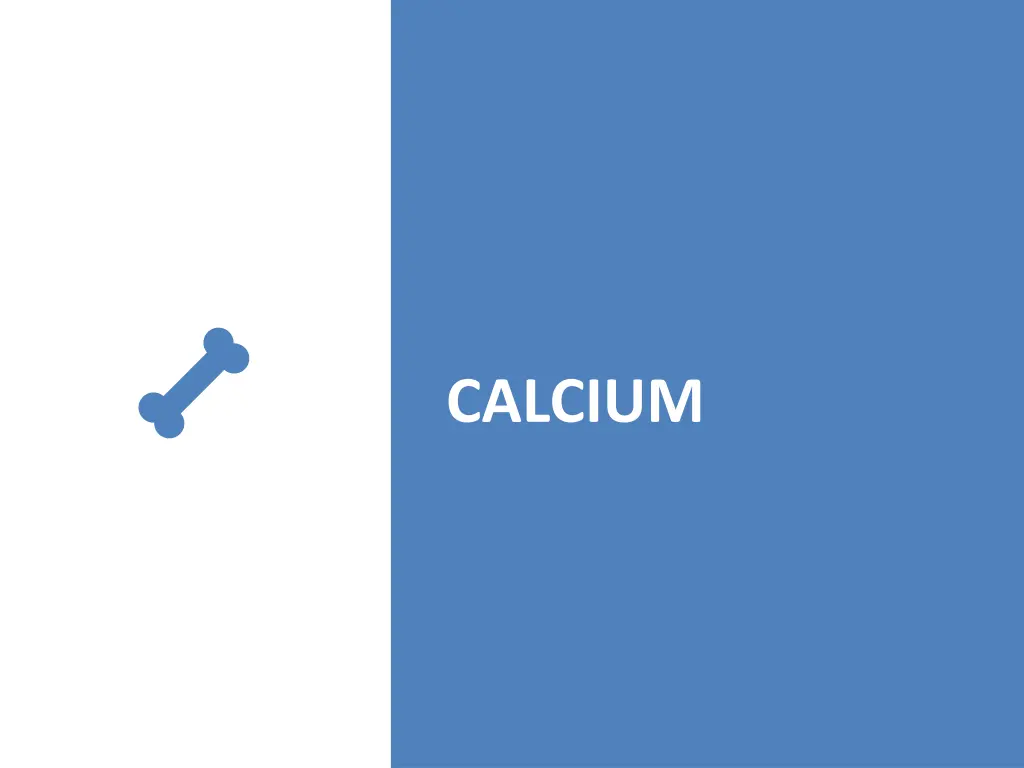 calcium