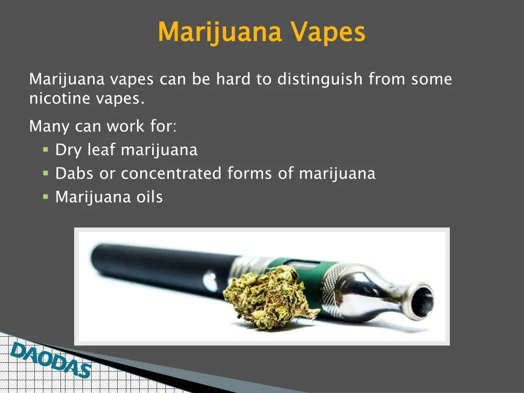 marijuana vapes