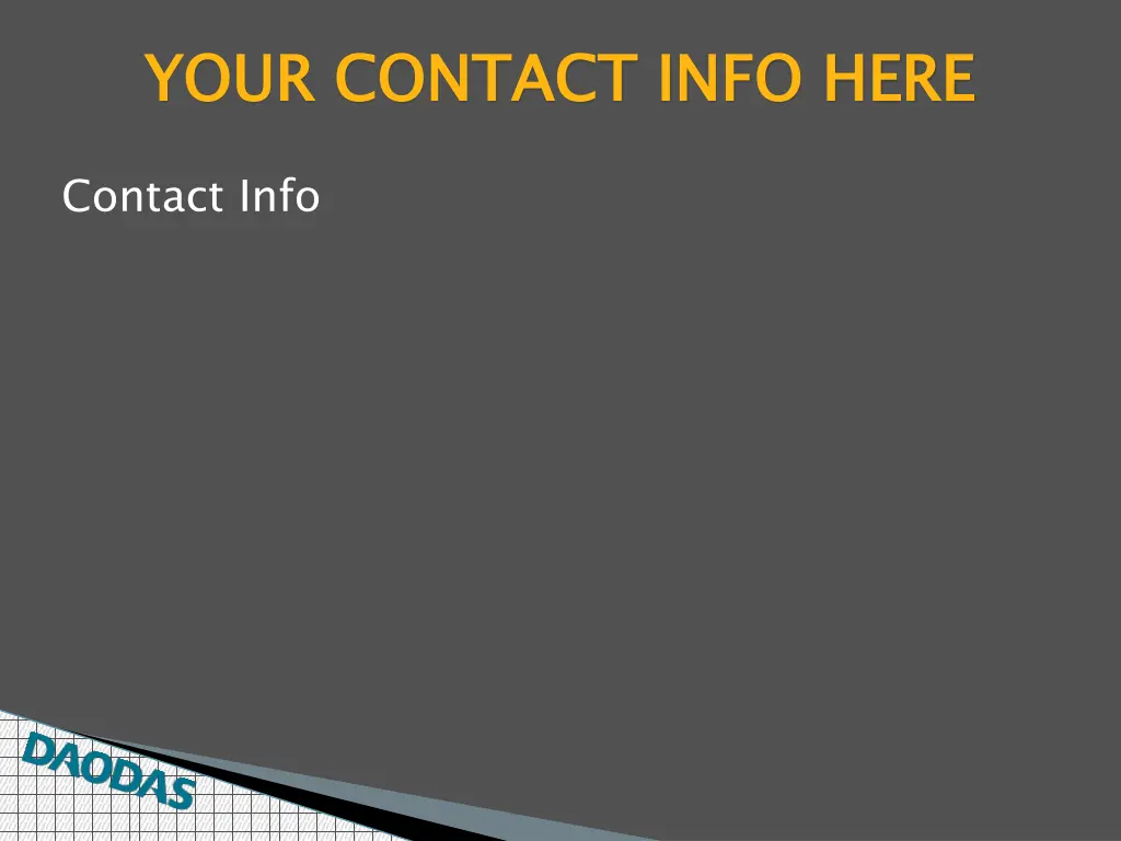 your contact info here