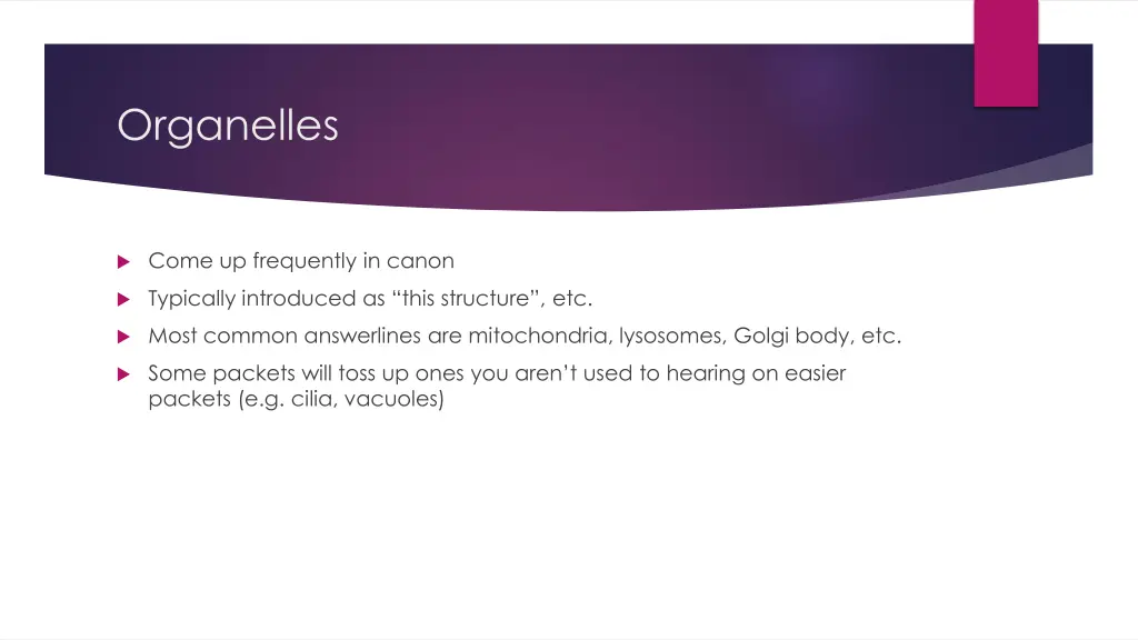 organelles