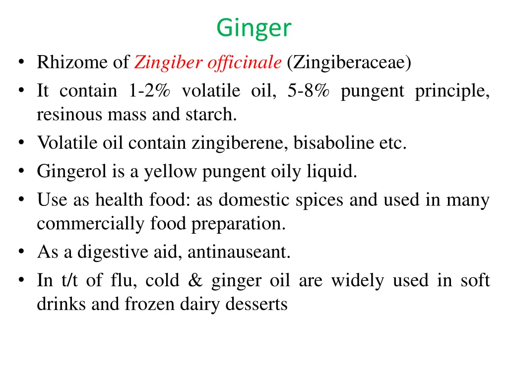 ginger