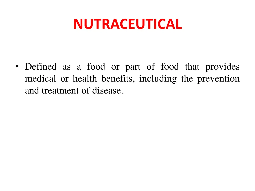 nutraceutical