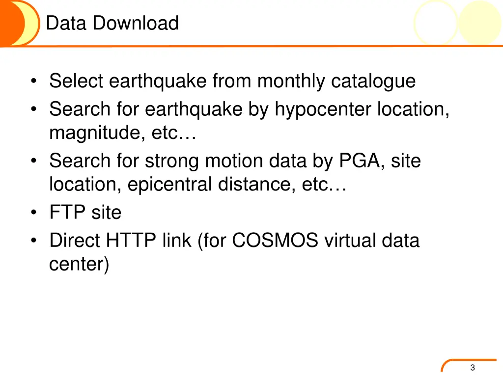 data download