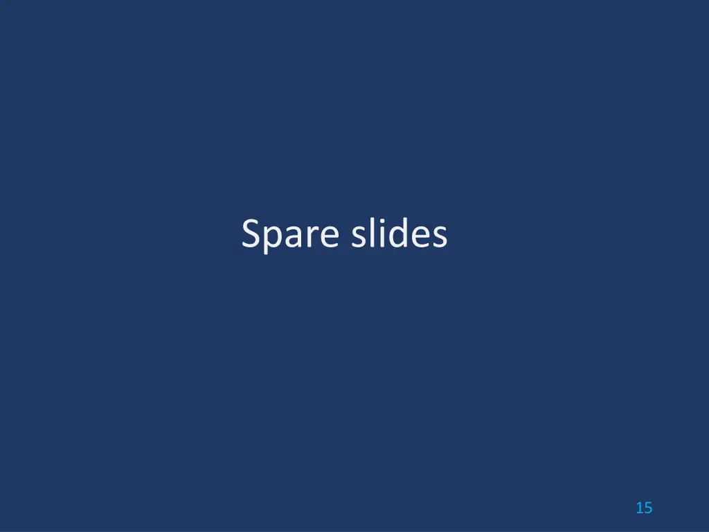 spare slides