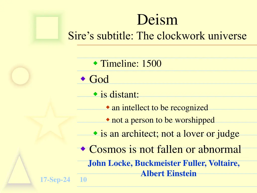 deism