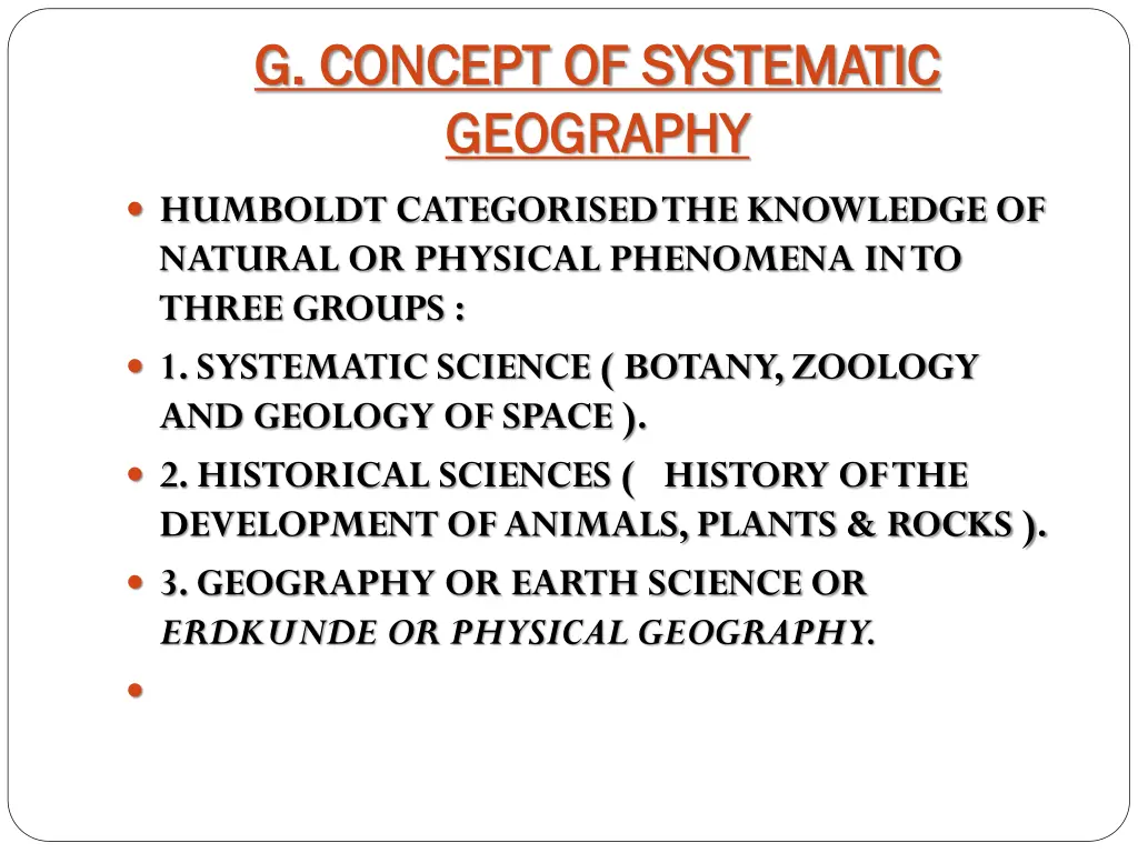 g concept of systematic g concept of systematic