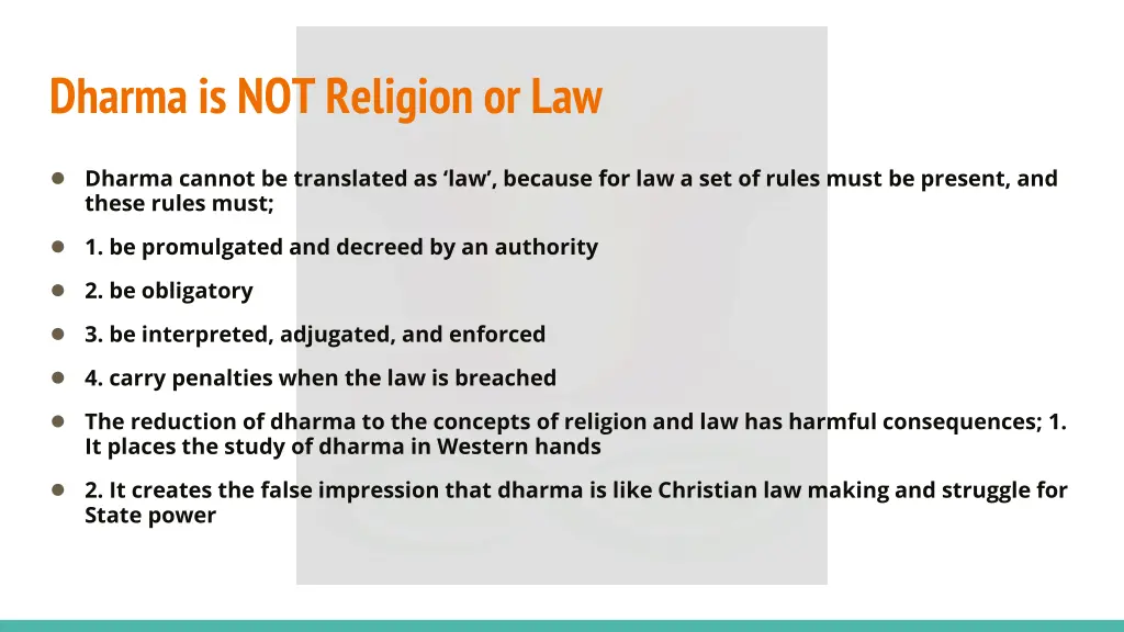 dharma is not religion or law 2