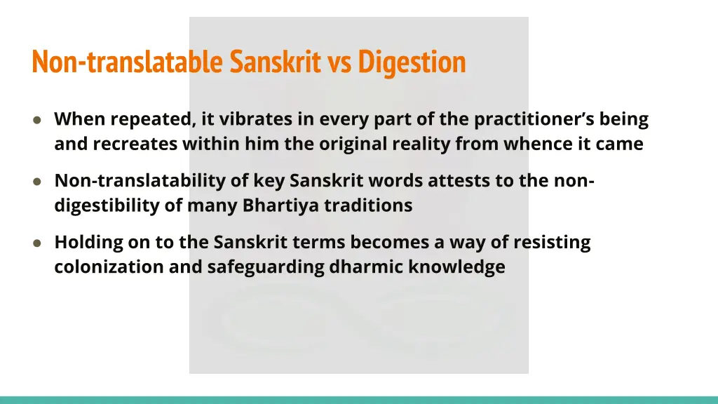 non translatable sanskrit vs digestion 3