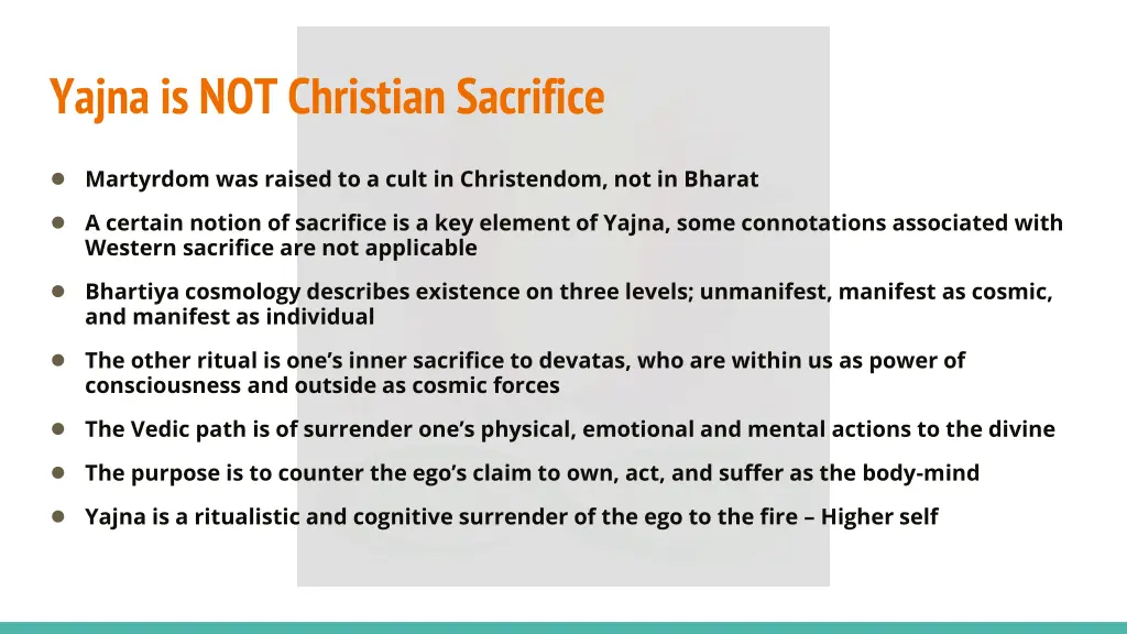 yajna is not christian sacrifice 3