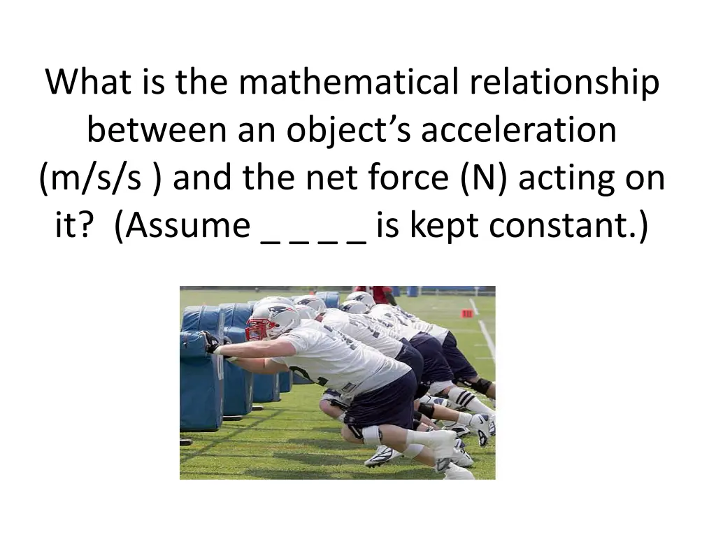 what is the mathematical relationship between 1