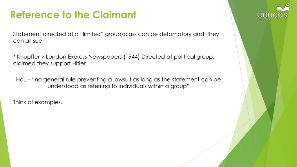 reference to the claimant 1