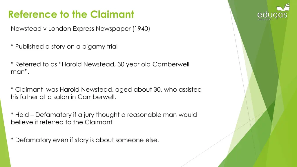 reference to the claimant 3