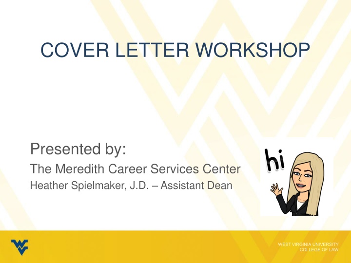 cover letter workshop