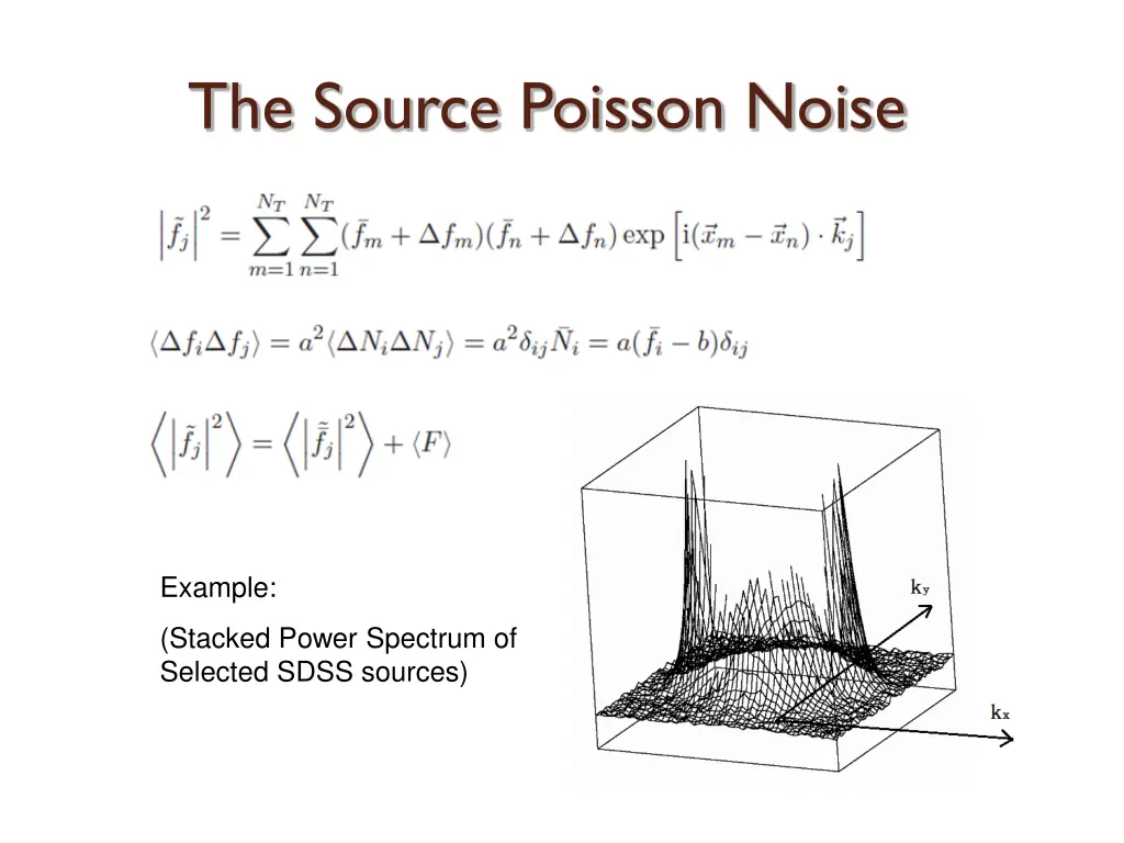 the source poisson noise