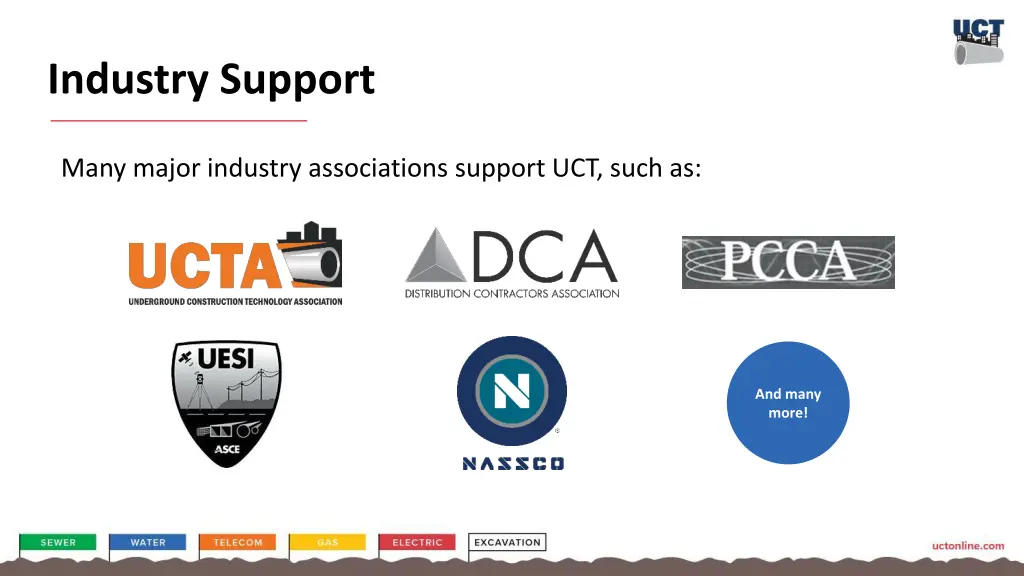 industry support