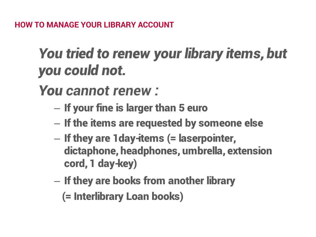 how to manage your library account 1