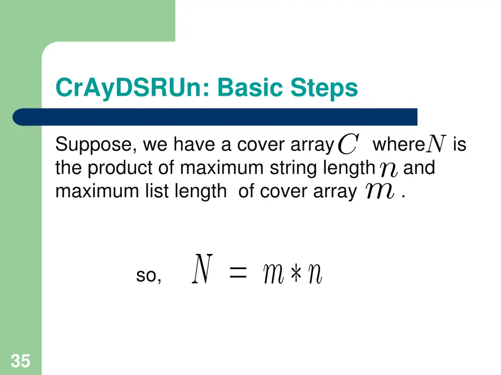 craydsrun basic steps 1