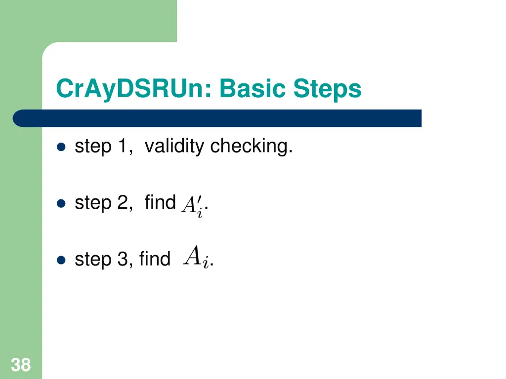 craydsrun basic steps 4