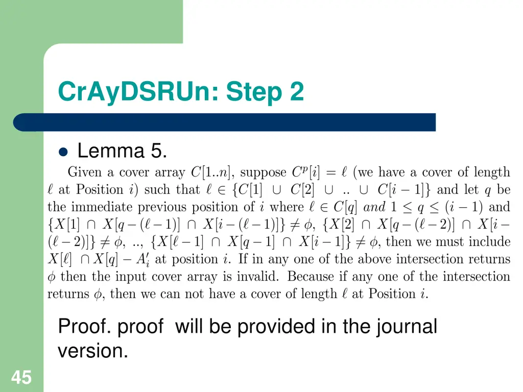 craydsrun step 2 3