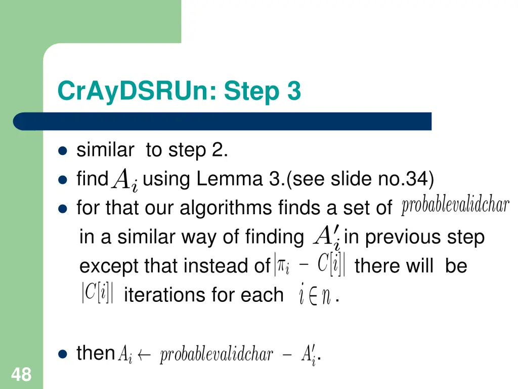 craydsrun step 3 1