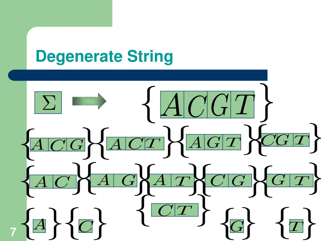 degenerate string 3