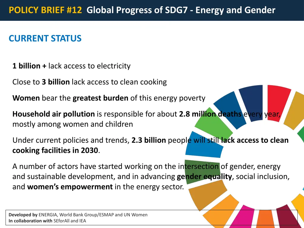 policy brief 12 global progress of sdg7 energy