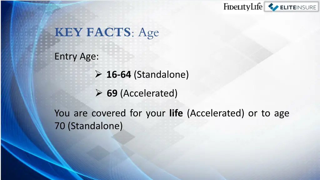 key facts age