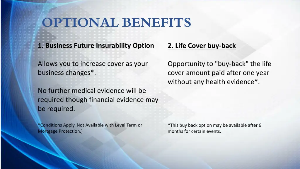 optional benefits 2