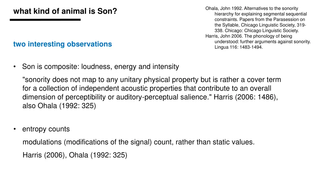 ohala john 1992 alternatives to the sonority