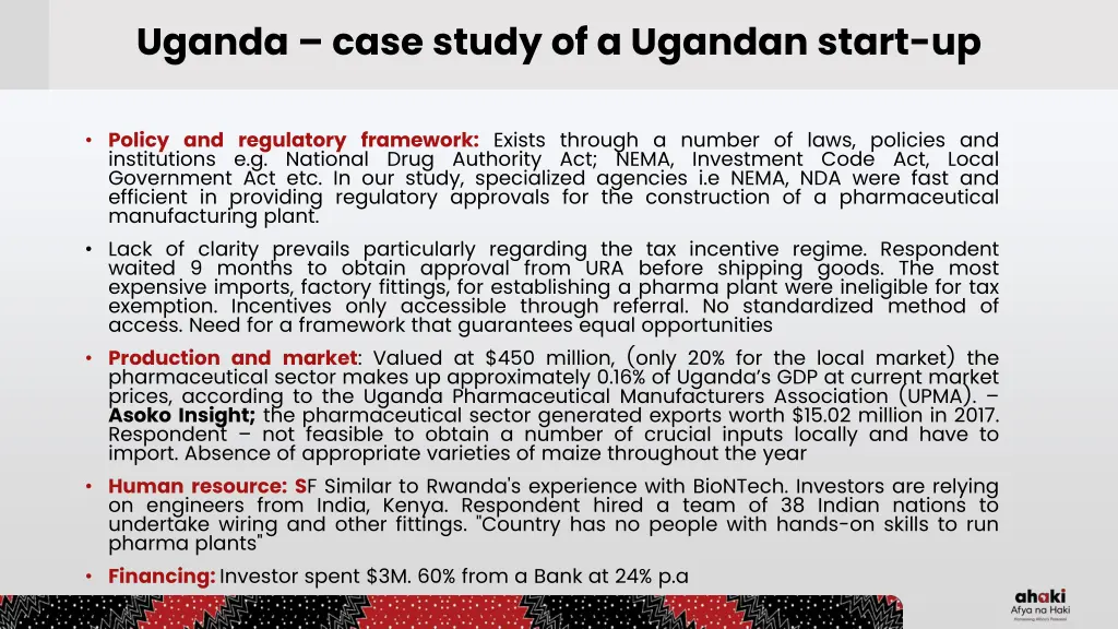 uganda case study of a ugandan start up