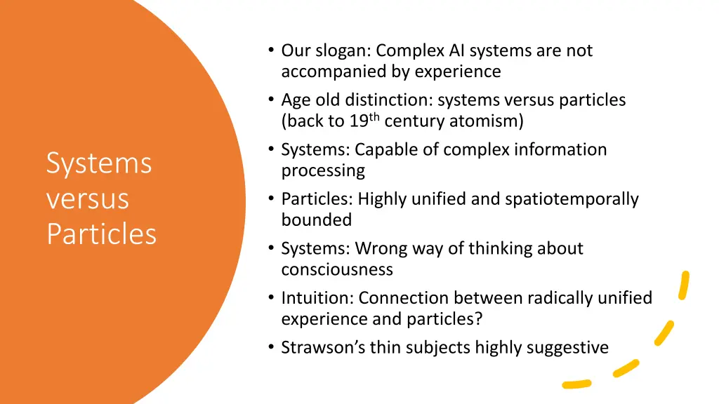 our slogan complex ai systems are not accompanied