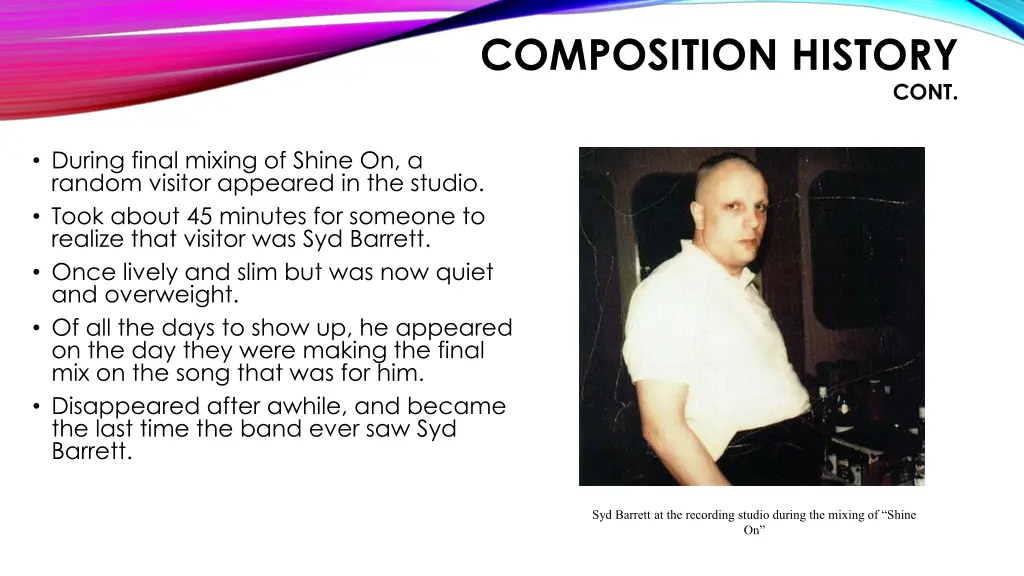 composition history 1