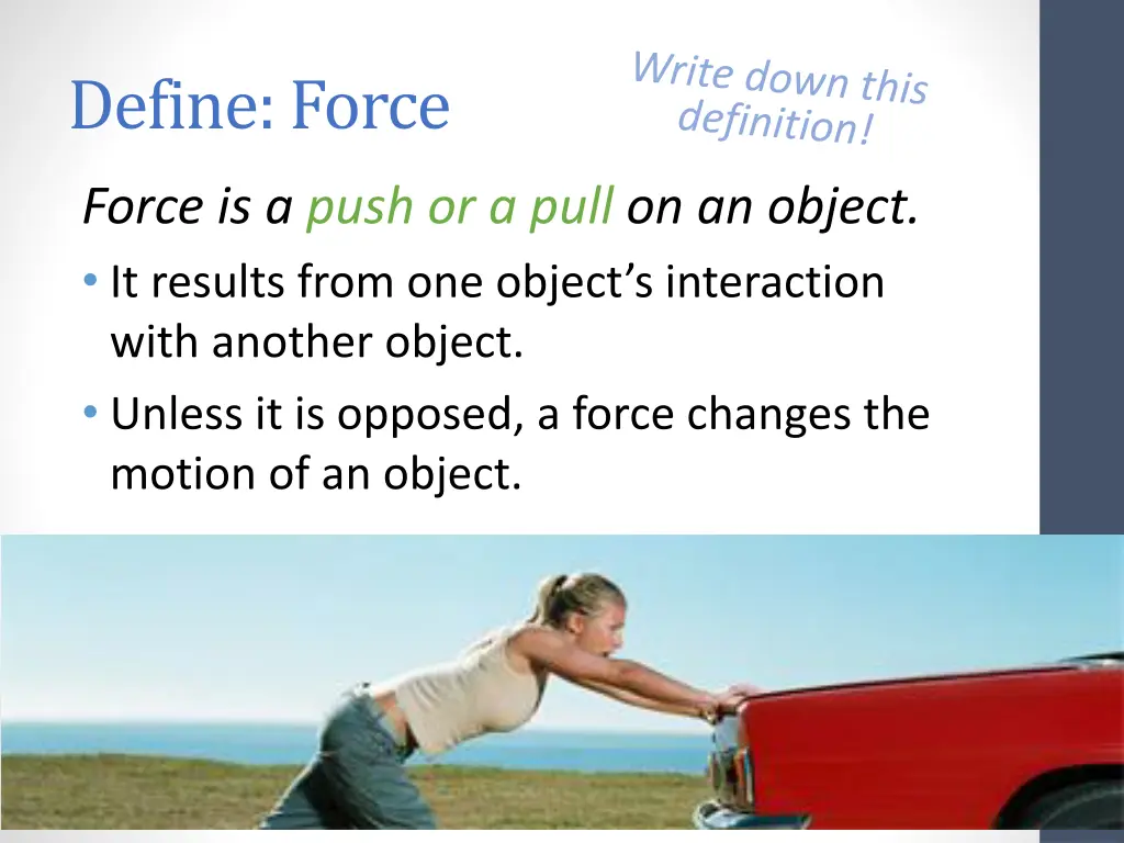 define force