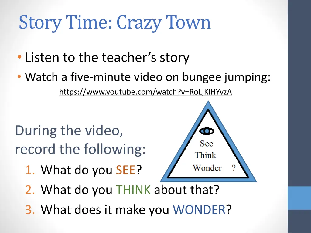 story time crazy town