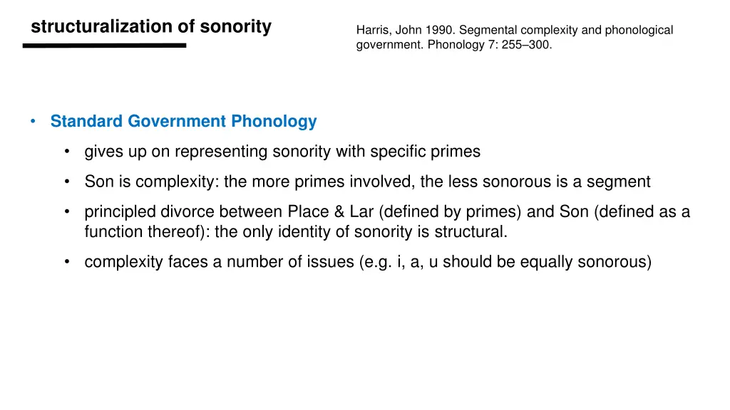 structuralization of sonority 1