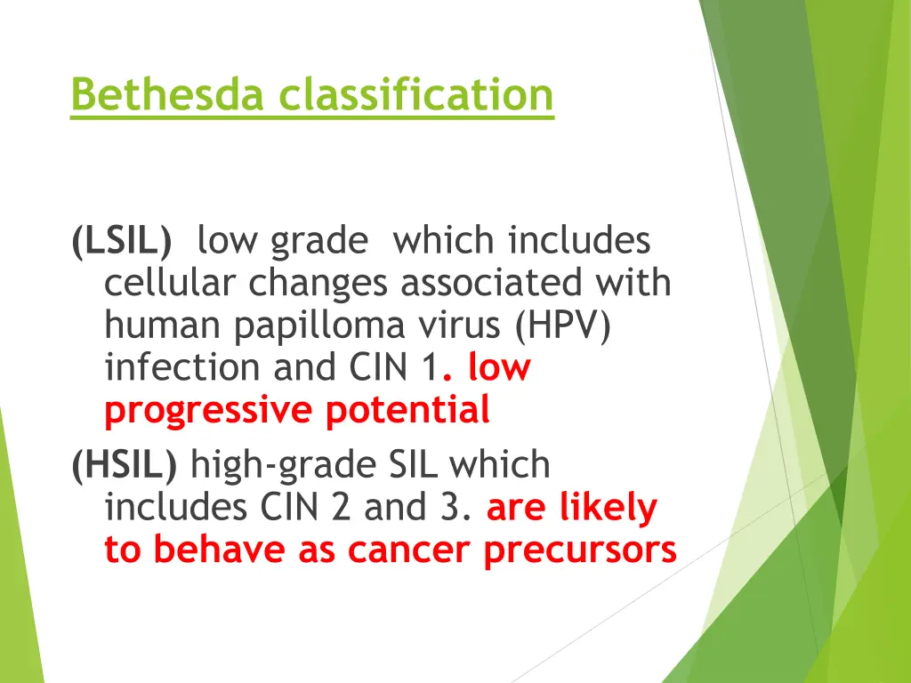 bethesda classification 1