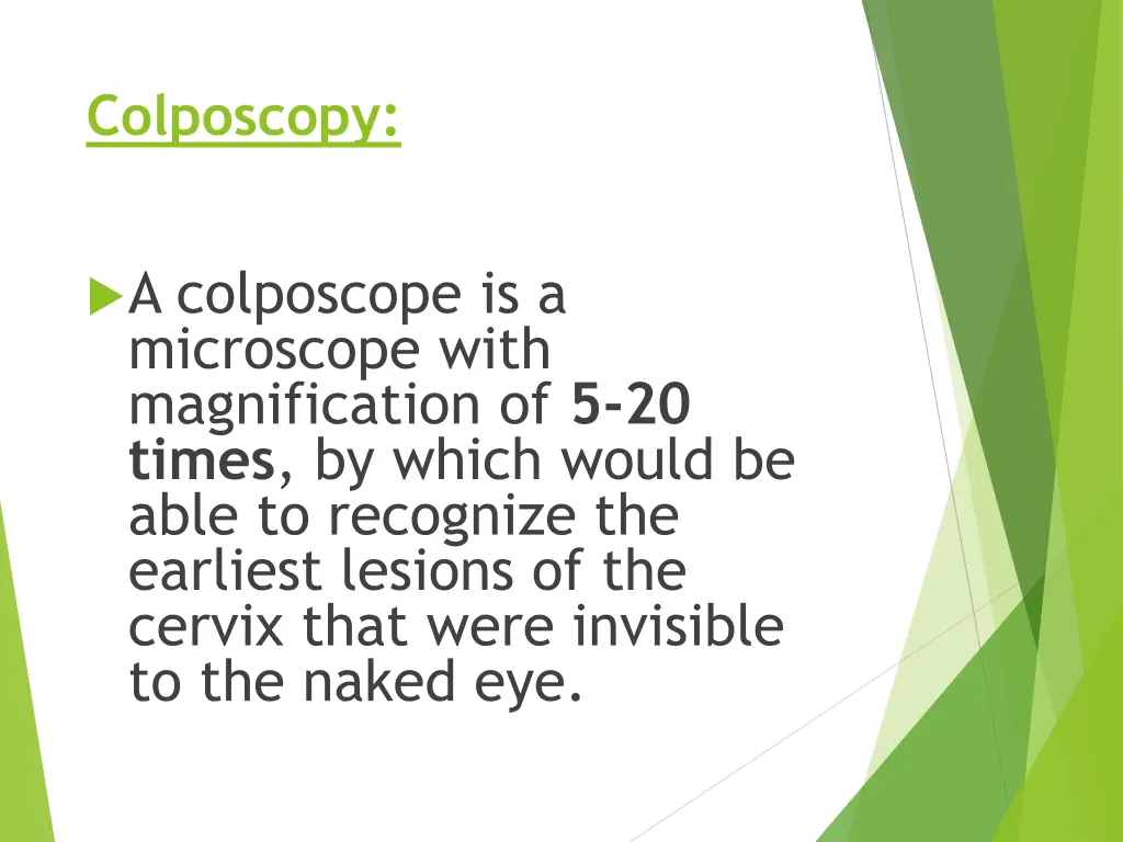 colposcopy