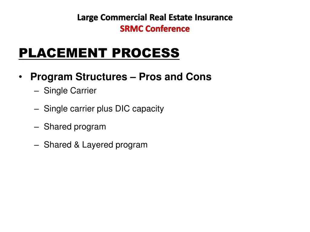 large commercial real estate insurance srmc 8