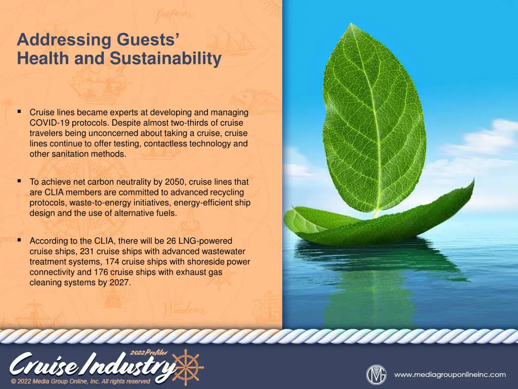 addressing guests health and sustainability