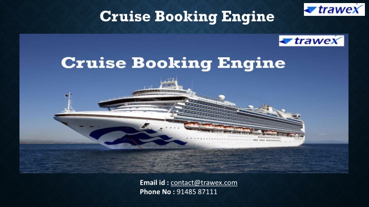 cruise booking engine