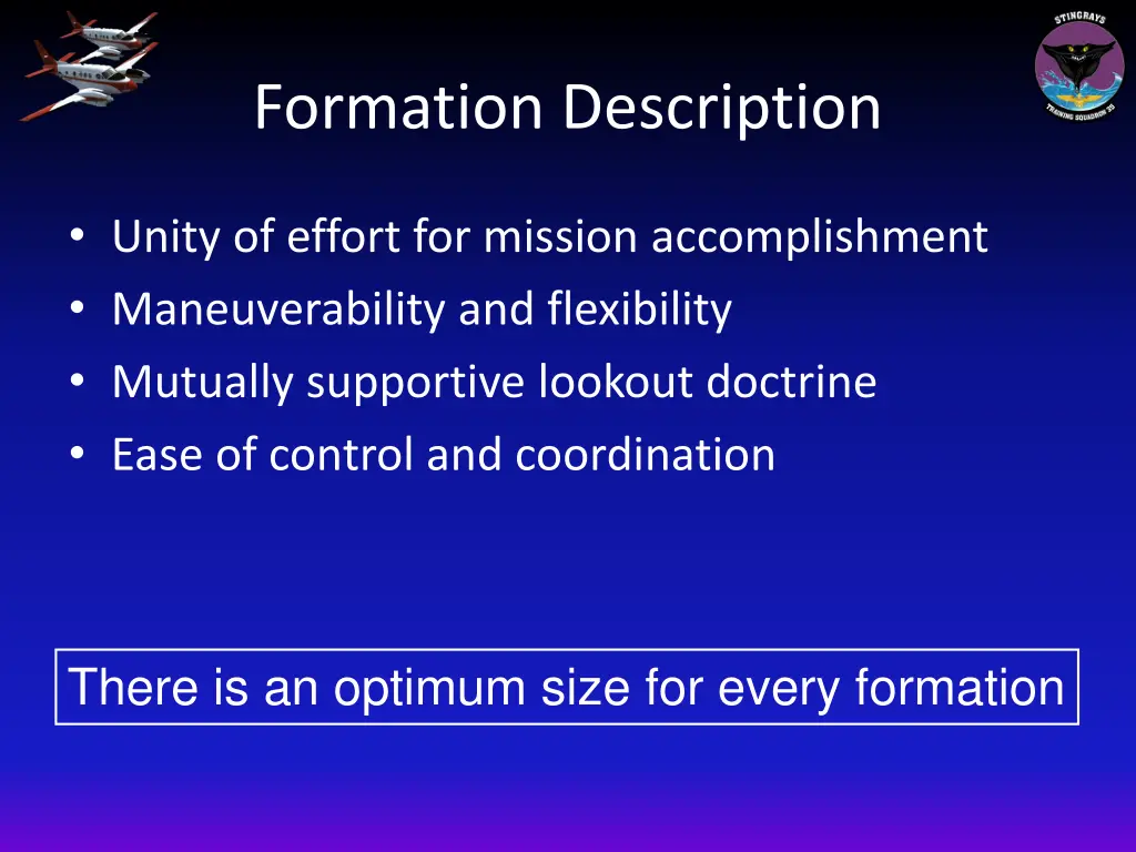 formation description 1