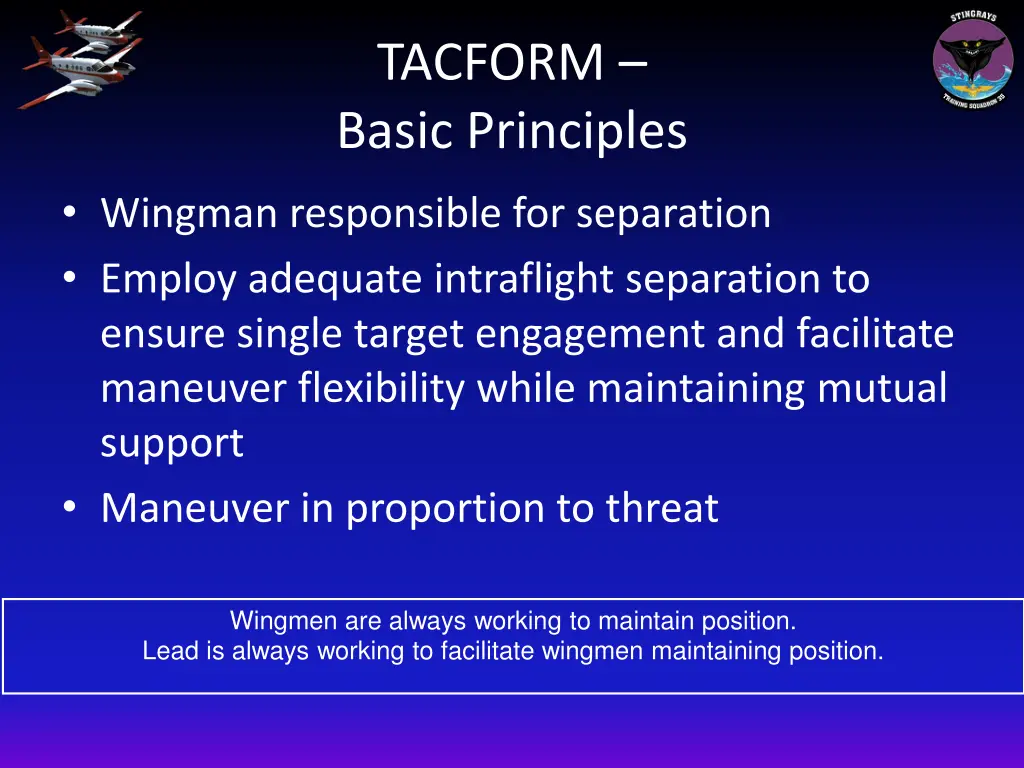 tacform basic principles