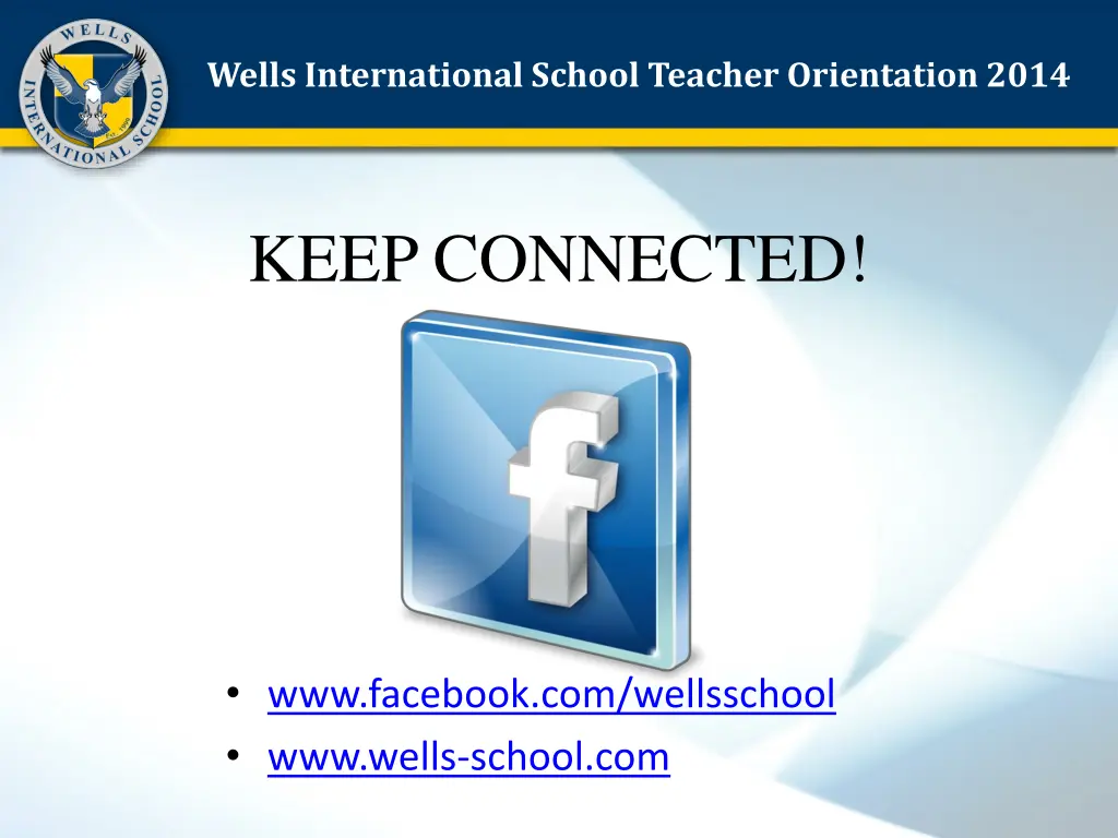 wells international school teacher orientation