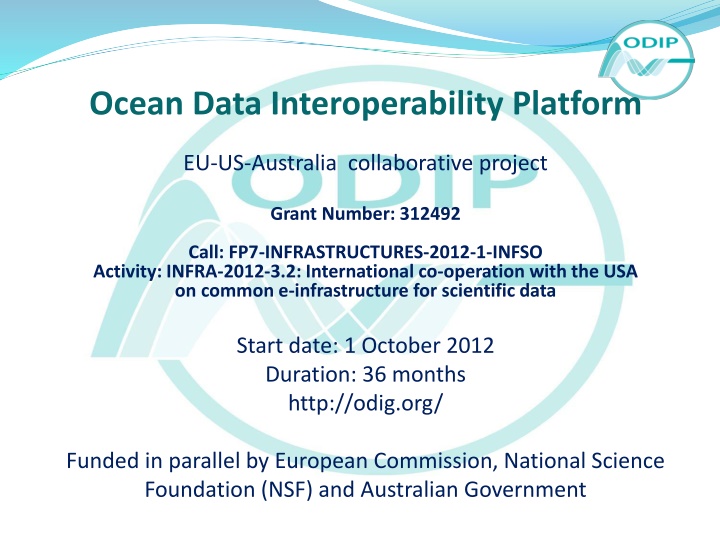 ocean data interoperability platform